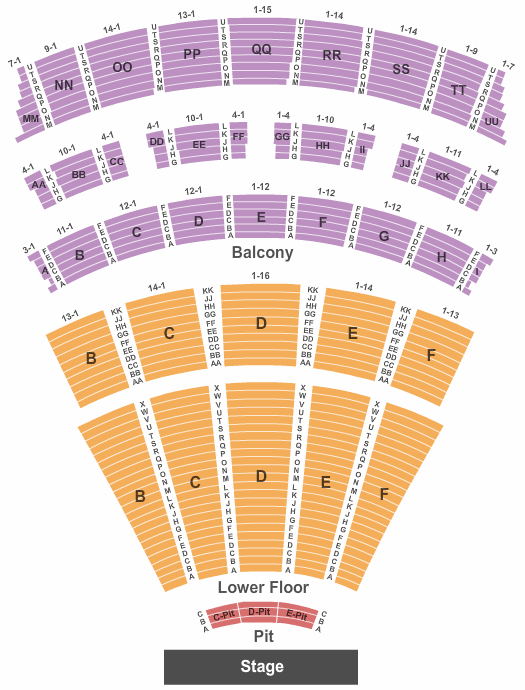 Music Hall At Fair Park Great Gatsby Seating Chart